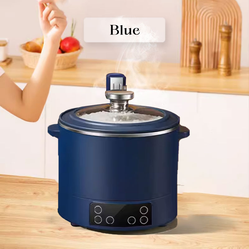 3L Smart Lifting Electric Hot Pot with Steaming Basket