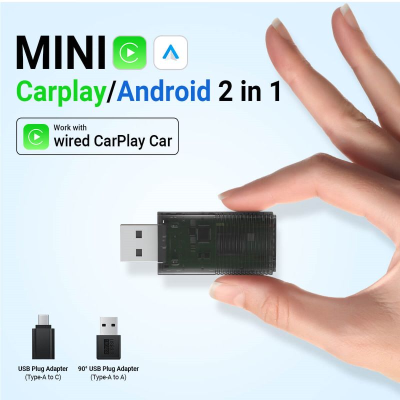 3-in-1 Mini Wireless Car Adapter Set