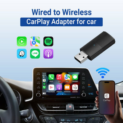 3-in-1 Mini Wireless Car Adapter Set