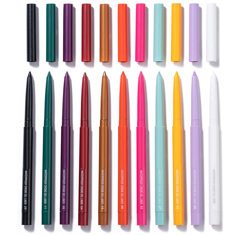 Multi-Color Waterproof Long-Lasting Eyeliner Pencil