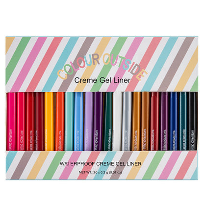 Multi-Color Waterproof Long-Lasting Eyeliner Pencil