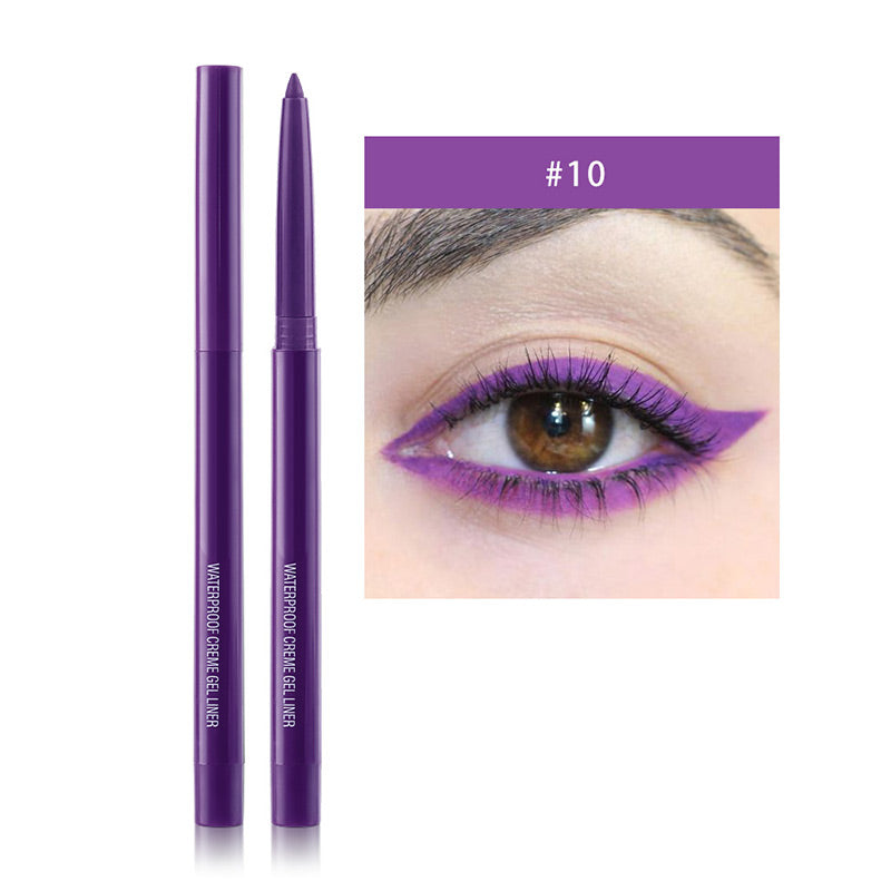 Multi-Color Waterproof Long-Lasting Eyeliner Pencil