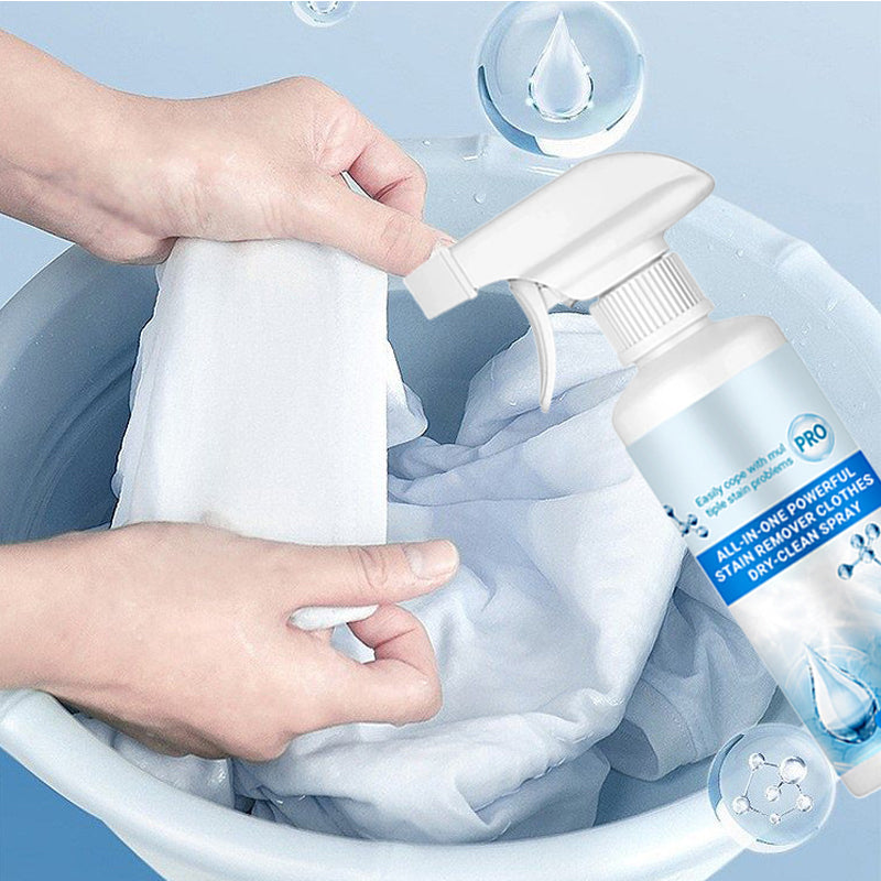 🧼 All-in-One Powerful Stain Remover Clothes Dry-Clean Spray