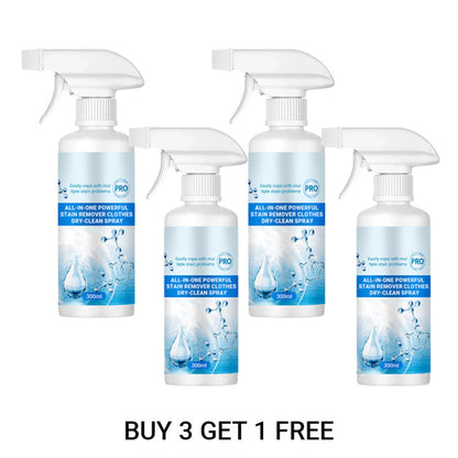 🧼 All-in-One Powerful Stain Remover Clothes Dry-Clean Spray