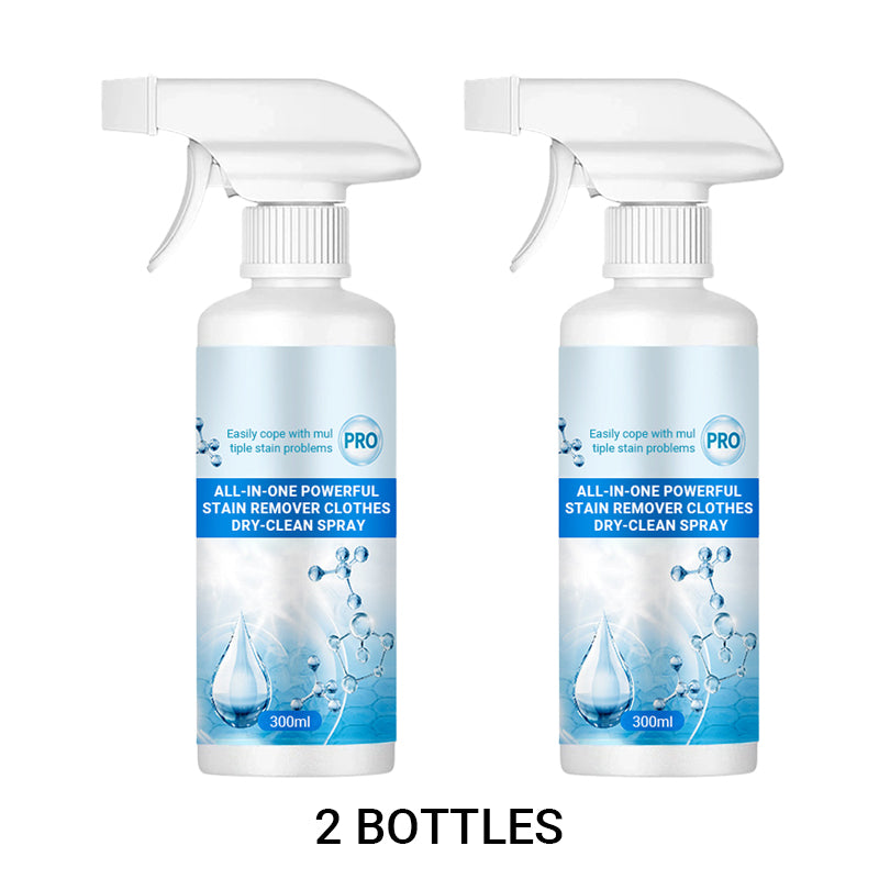 🧼 All-in-One Powerful Stain Remover Clothes Dry-Clean Spray