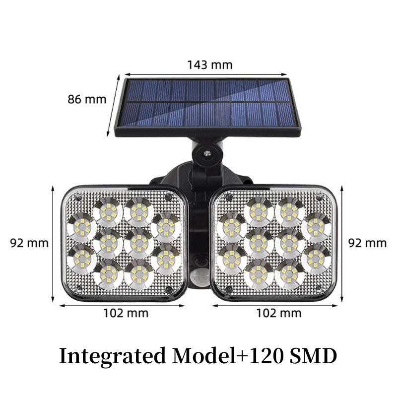 Waterproof Outdoor Solar Lights with Motion Sensor