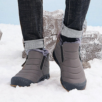 Winter Warm Faux Fur Lined Waterproof Outdoor Snow Boots💥