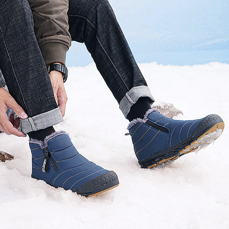 Winter Warm Faux Fur Lined Waterproof Outdoor Snow Boots💥