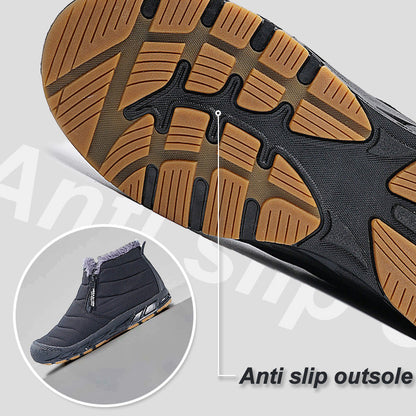 Winter Warm Faux Fur Lined Waterproof Outdoor Snow Boots💥