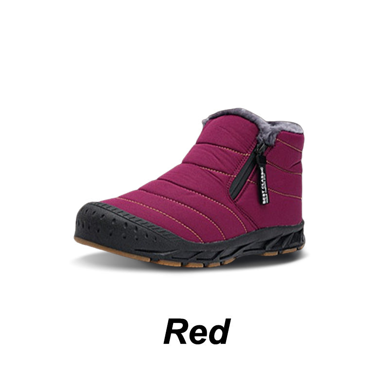 Winter Warm Faux Fur Lined Waterproof Outdoor Snow Boots💥