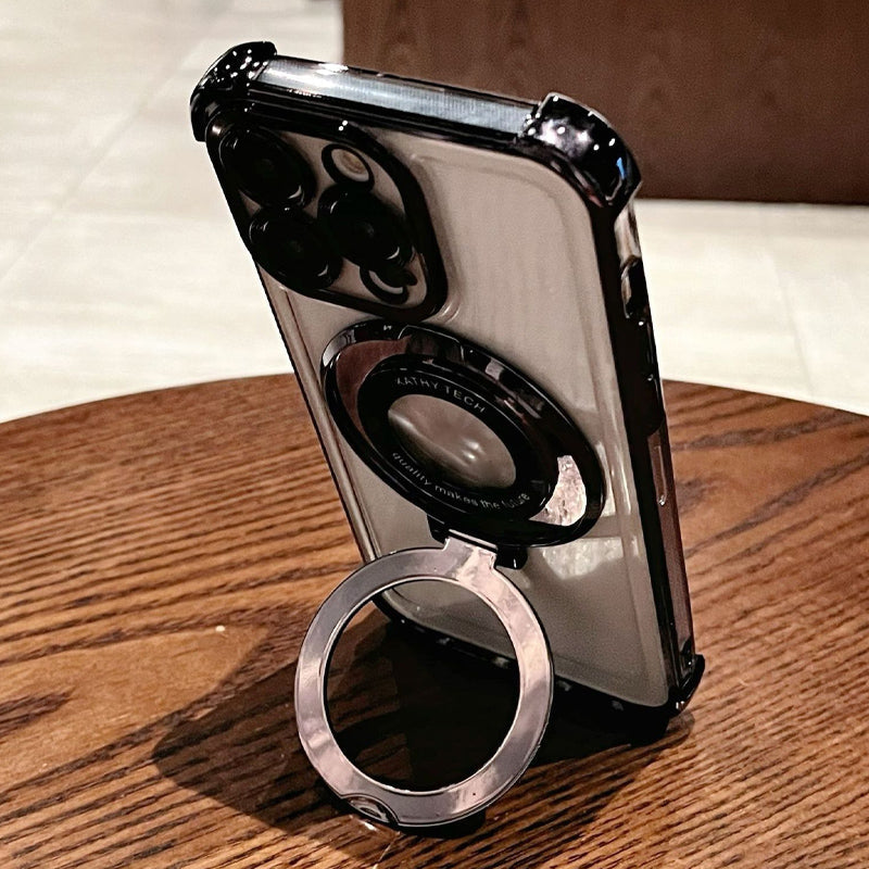 🔥Magnetic Lens Protective Phone Case with Stand