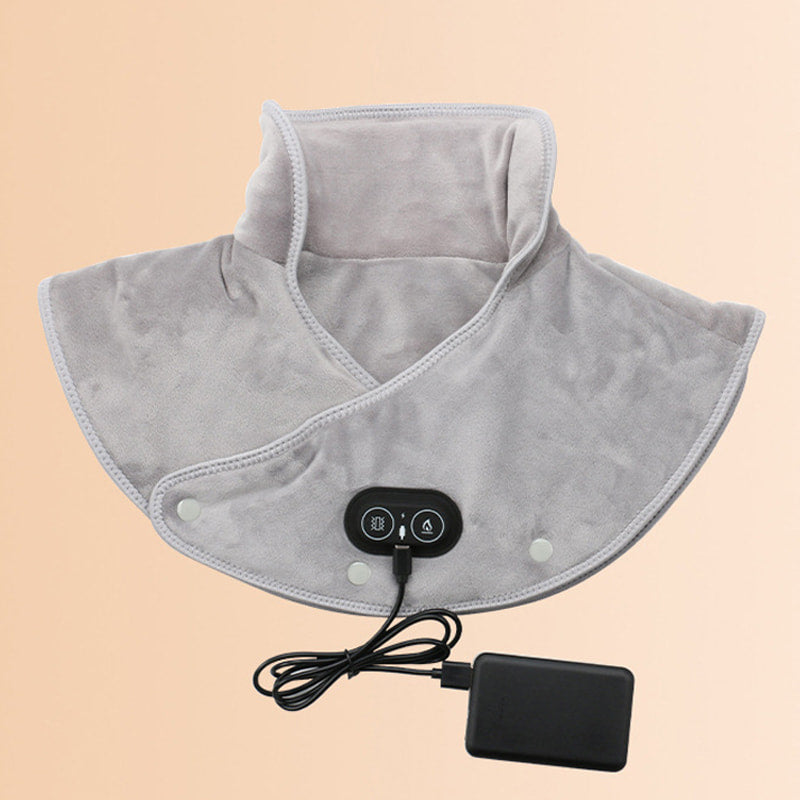 【Best Winter Gifts】Electric Neck and Shoulder Heating Pad with Vibration