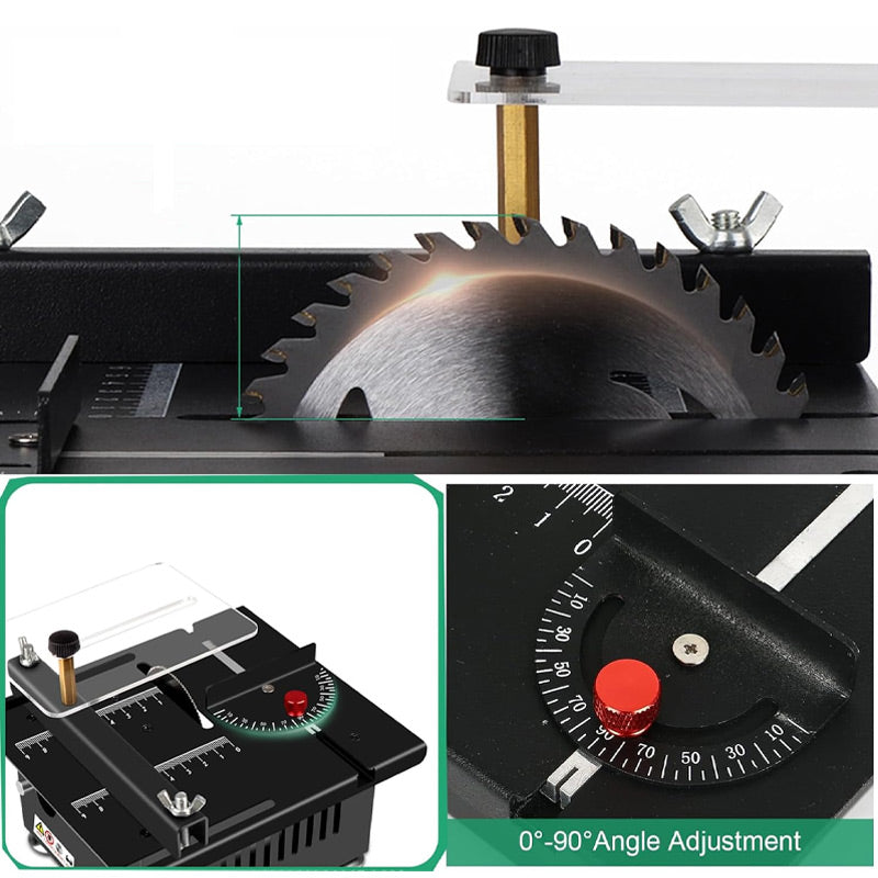 Multi-functional Mini Precision Table Saw