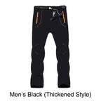 Windproof Waterproof Warm Elastic Waist Hiking Pants