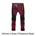Windproof Waterproof Warm Elastic Waist Hiking Pants