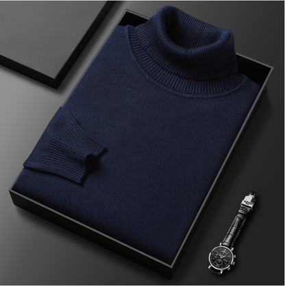 ✨Men's Solid Color Premium Turtleneck Sweater