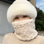 ❄️Winter-Specials❄️Women's Winter Warm Windproof Plush Scarf Hat