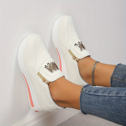 🔥Women's Casual Platform Slip-on Sneakers
