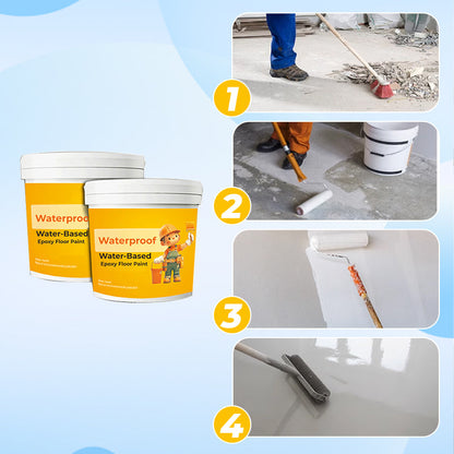 💥Waterproof Water-Based Epoxy Floor Paint