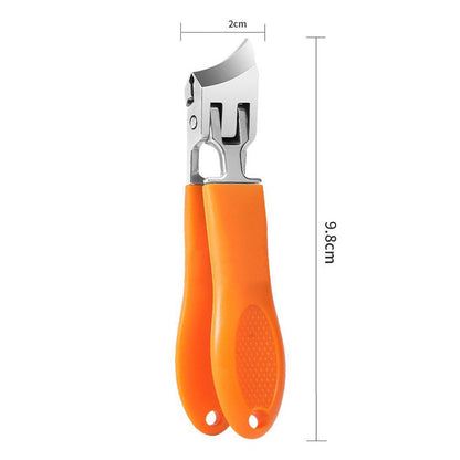 🔥Wide Jaw Opening Anti-Splash Slanted Nail Clipper