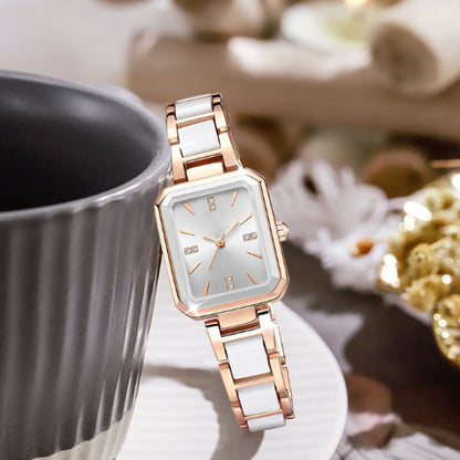 ⌚Women's Fashion Rectangular Quartz Watch