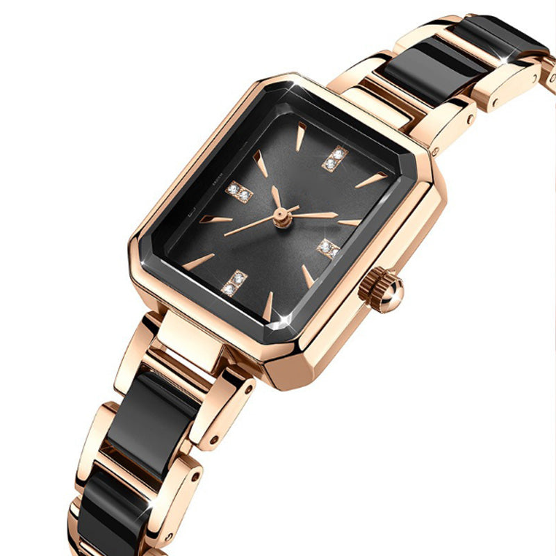 ⌚Women's Fashion Rectangular Quartz Watch