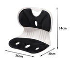 Ergonomic Lumbar Support Cushion for Office Chairs