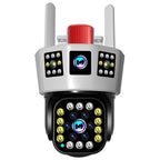 ❄️Falsh Sale🔥360° Smart Solar Surveillance Camera with Three-screen Monitoring✨