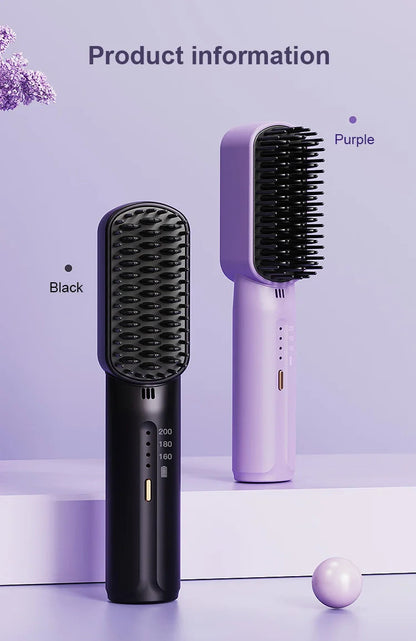 🔥Hot Sale💇‍♀Portable Hair Straightener Styling Comb