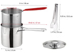 🎁304 Stainless Steel Multifuntional Fryer