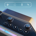 200W Bluetooth Karaoke Speaker with Wireless Microphone