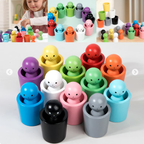 Montessori Children's Color Classification Stacking Educational Toys