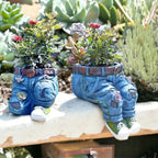 🌷Creative 3D Jeans Shaped Flower Pot