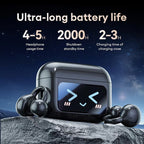 🎧🔥Bluetooth Clip On Earphones - Wireless Freedom Music on the Go Stylish and Convenient