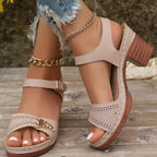 👡Women's Chunky Heel Sandals