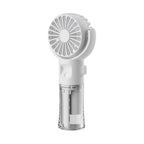 🌀✨ Portable Rechargeable Handheld Misting Fan – Nano-Mist, 4 Speeds, Type-C, Quiet