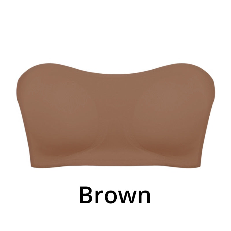 💜 BUY 1 GET 1 FREE💜Women's Non-Slip Strapless Wireless Bra with Crossover Side Closure