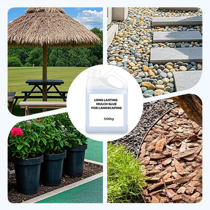 🌿Long Lasting Mulch Glue for Landscaping✨