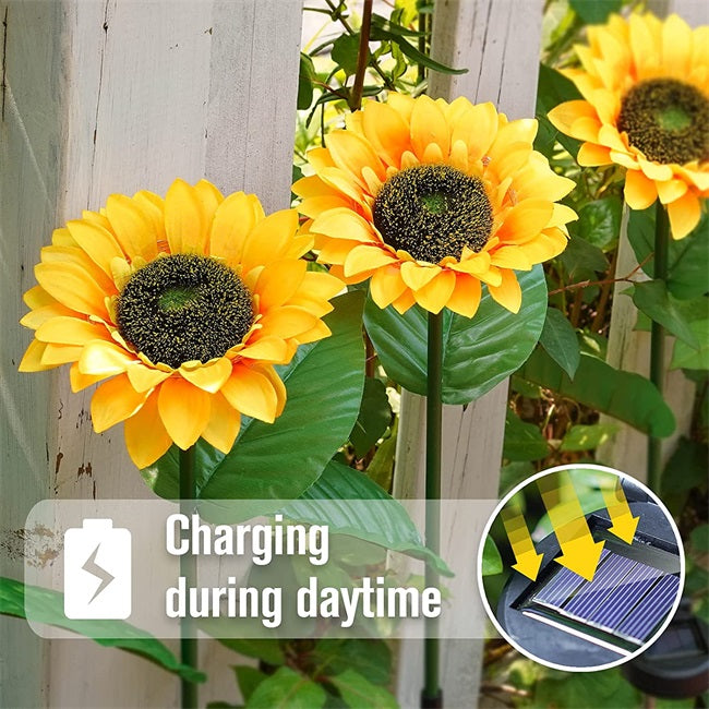 Sunflower Solar Garden Stake Led Lights🌻