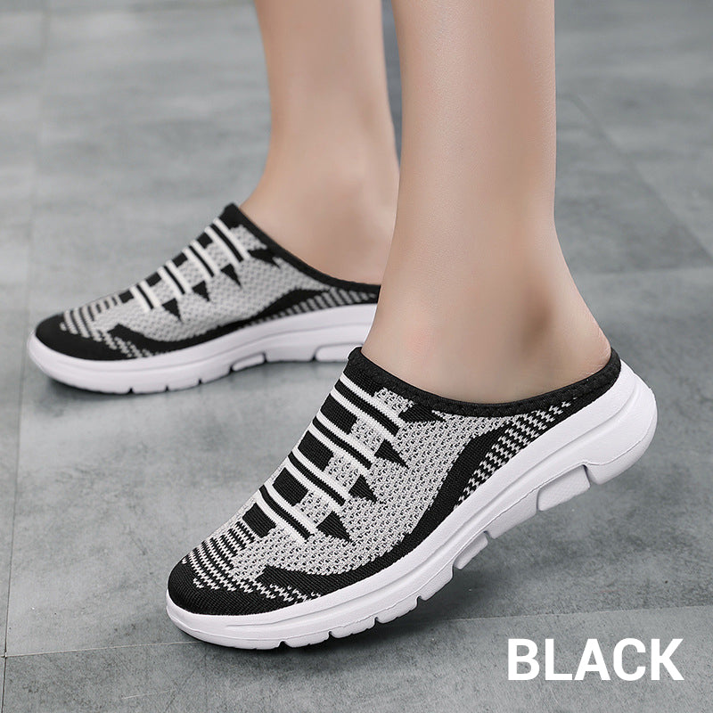 Comfortable & Breathable Closed-Toe Slide Slippers