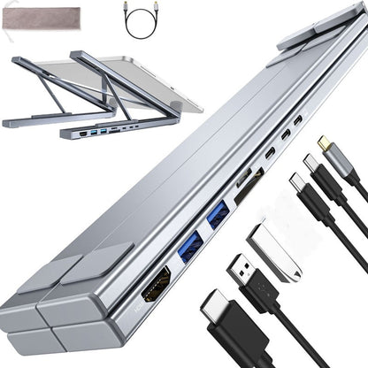 💥Limited-time offer-USB-C Docking Station Laptop Stand with 4K HDMI