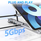 💥Limited-time offer-USB-C Docking Station Laptop Stand with 4K HDMI