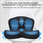 Non-Slip Memory Foam Seat💺