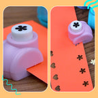 🔥 DIY Paper Punch Set For Children – Create Fun Shapes (stars/hearts/animals) For Crafts and Scrapbooking 🧒✨