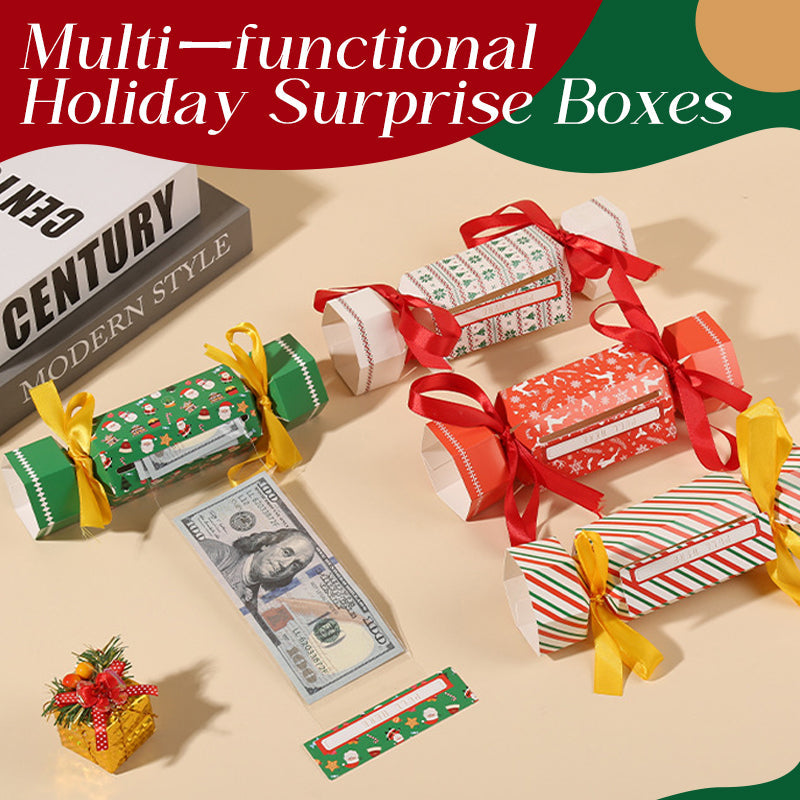 🔥Christmas Candy Surprise Boxes - Money Holders for Cash