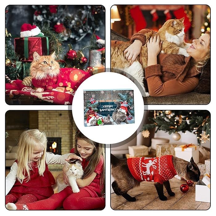 🎄🎁Christmas Countdown Cat & Dog Toys Advent Calendar🐾🥳
