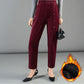 Women's High Waist Corduroy Warm Pants