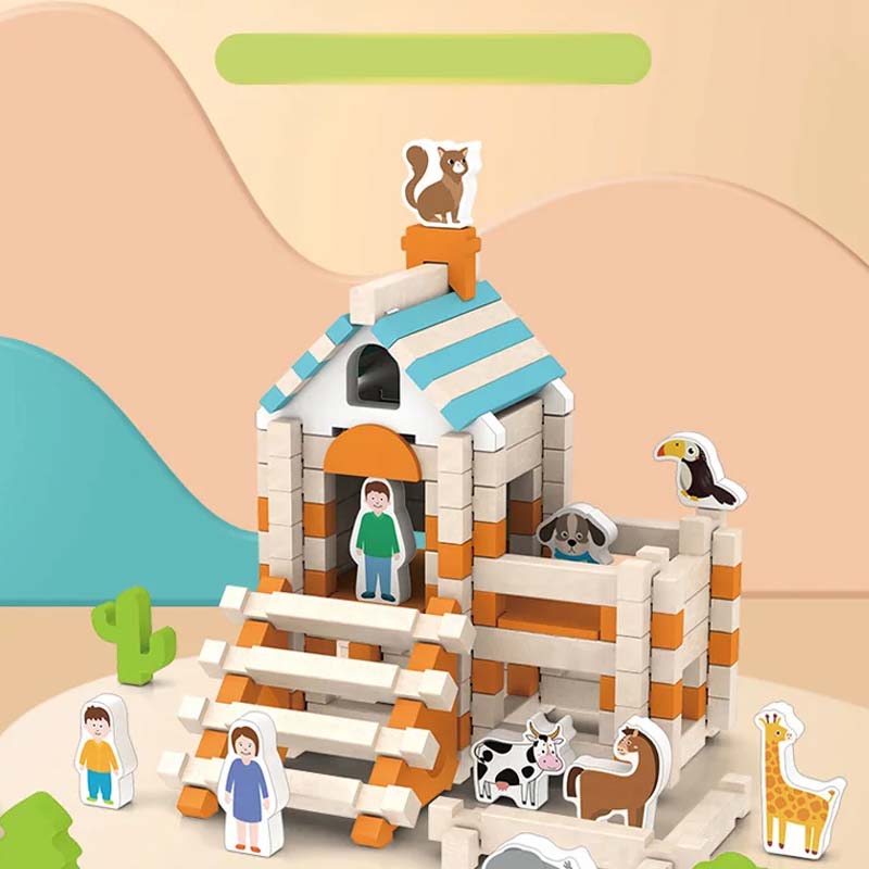 ✨Educational Wooden Building Blocks