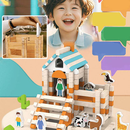 ✨Educational Wooden Building Blocks