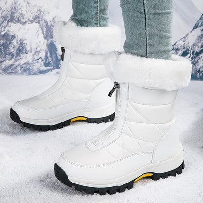 Women’s Non-Slip Warm Zipper Snow Boots👢